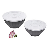Ernesto - Set of 2 Salad Bowls with Covers Ernesto - Set of 2 Salad Bowls with Covers