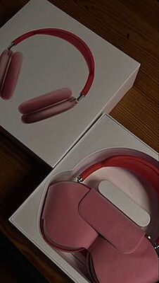 AIR MAX RGB -LED LIGH - STREO HEADPHONES - 250MaH Red
