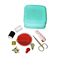 46PC PU Leather Sewing Kit Blue 46PC PU Leather Sewing Kit Blue
