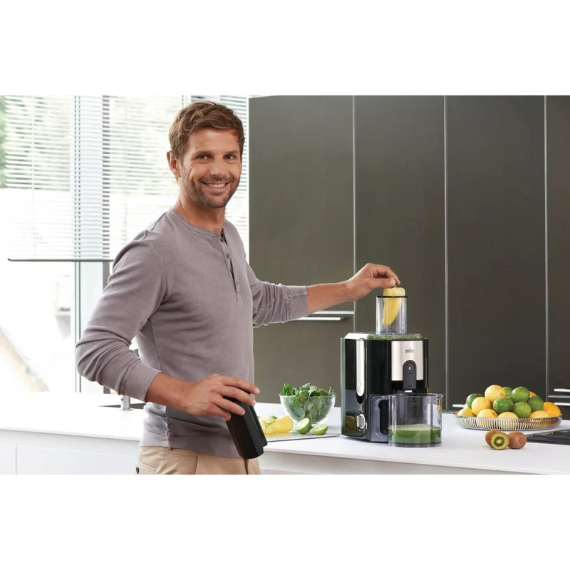 Braun Identity Collection J500 Spin Juicer – High-Speed 900W Centrifugal Juicer with XL Feed Tube