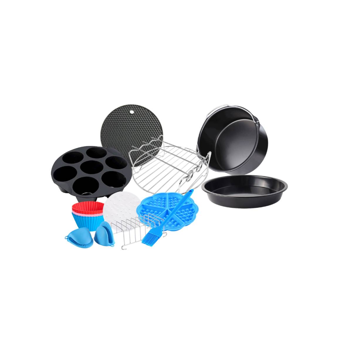 Zilan Airfryer Aksesuar 7 Inch, ZLN8016: Premium 7-Inch Accessory for Air Fryers – Non-Stick, Easy-to-Clean, and Durable Baking Tray for Frying, Roasting, and Grilling Perfect Meals Zilan Airfryer Aksesuar 7 Inch, ZLN8016: Premium 7-Inch Accessory for Air Fryers – Non-Stick, Easy-to-Clean, and Durable Baking Tray for Frying, Roasting, and Grilling Perfect Meals