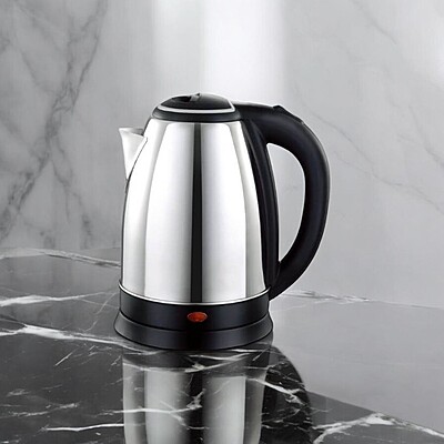 Decakila- Water Kettle, Stainless Steel, 1500W, 1.8L ,220-240V 50-60Hz, Boil-Dry Protection To Prevent Scorching (KEKT031M)