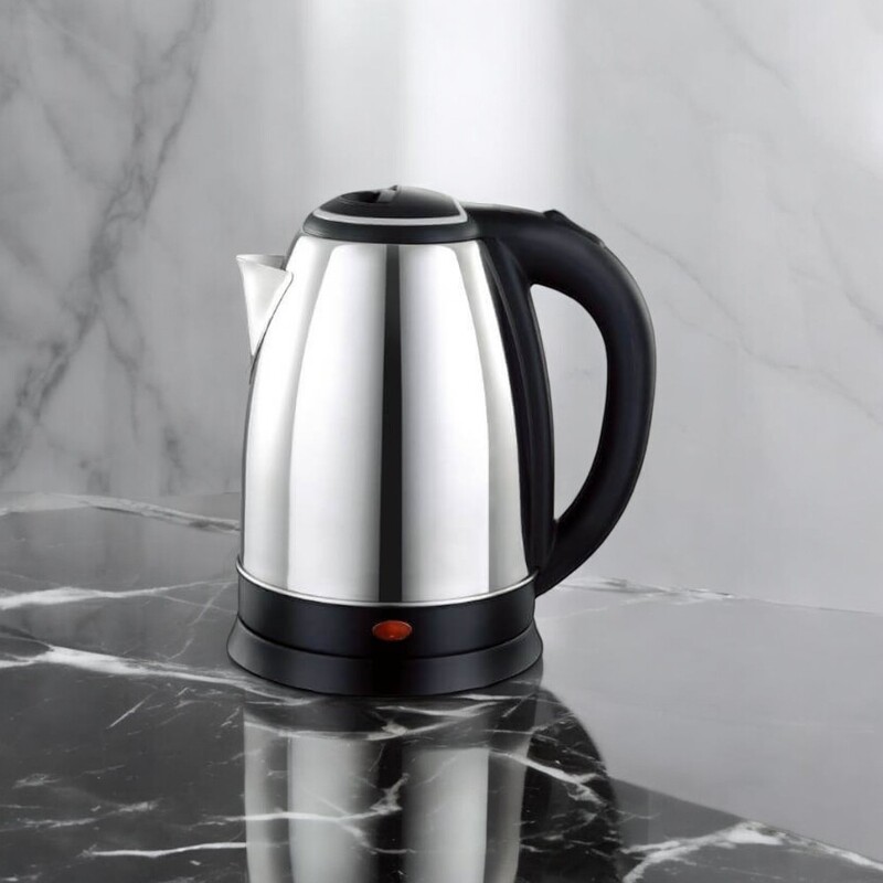 Decakila- Water Kettle, Stainless Steel, 1500W, 1.8L ,220-240V 50-60Hz, Boil-Dry Protection To Prevent Scorching (KEKT031M) Decakila- Water Kettle, Stainless Steel, 1500W, 1.8L ,220-240V 50-60Hz, Boil-Dry Protection To Prevent Scorching (KEKT031M)
