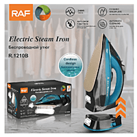 RAF Cordless Electric Steam Iron RAF Cordless Electric Steam Iron