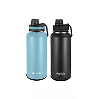 Decakila- 2PCSX900ML Stainless Water Dispenser, BPA free, set of 2 pieces 900Ml (Hot and Cold ) Decakila- 2PCSX900ML Stainless Water Dispenser, BPA free, set of 2 pieces 900Ml (Hot and Cold )