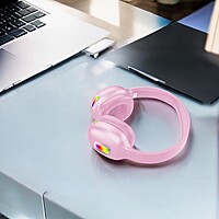 AIR MAX RGB LED LIGHT STEREO HEADPHONES Pink AIR MAX RGB LED LIGHT STEREO HEADPHONES Pink