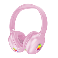 AIR MAX RGB LED LIGHT STEREO HEADPHONES Pink AIR MAX RGB LED LIGHT STEREO HEADPHONES Pink