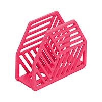 Home Basics - Cast Iron Napkin Holder - Pink - 14x5x12cm Home Basics - Cast Iron Napkin Holder - Pink - 14x5x12cm