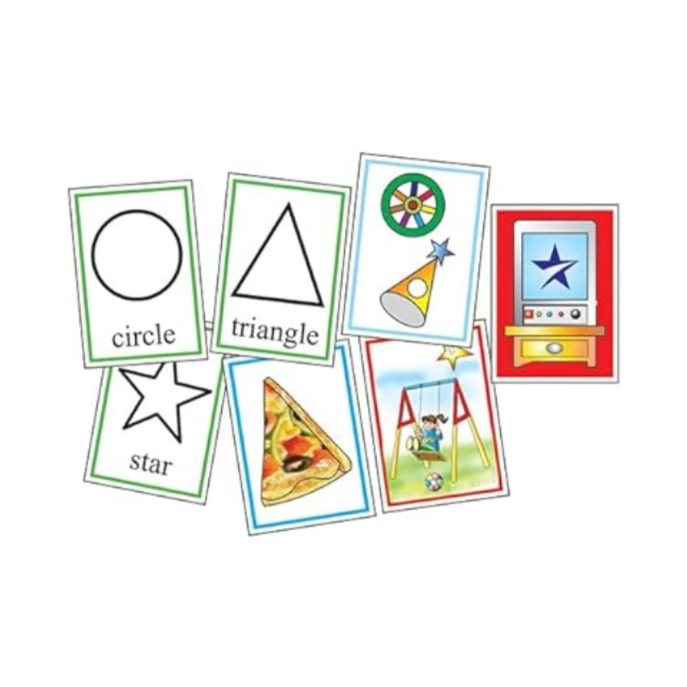 Creative Shapes Flash Cards (24 Pieces) – A Fun and Interactive Way to Teach Kids About Geometric Shapes and Their Names
