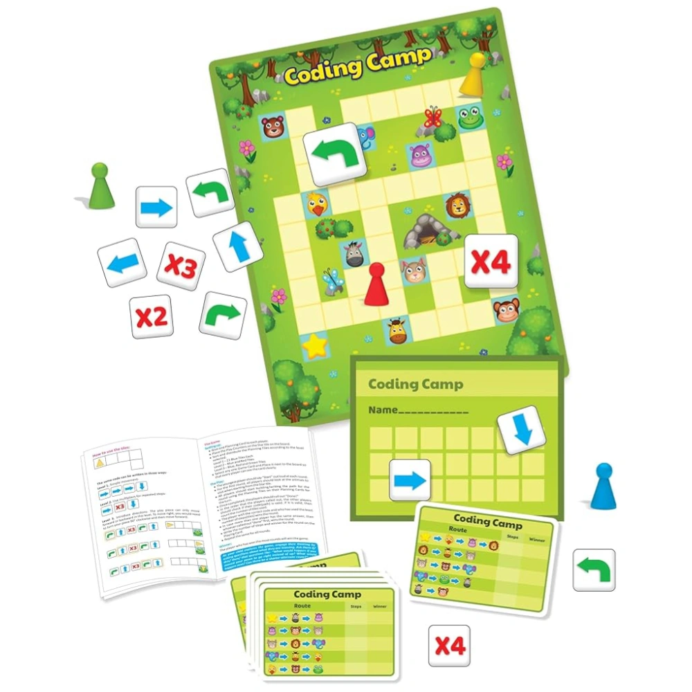 Coding Camp 12P – A Fun and Engaging Introduction to Coding for Young Learners to Develop Essential Programming and Problem-Solving Skills