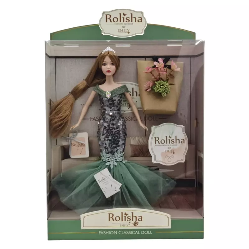 Emily Fashion Doll with Pink Bag QJ110D: A Comprehensive Overview