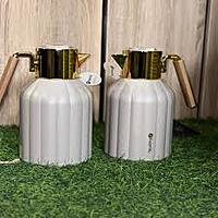 FEENIK- Vacuum Jug Thermos For Hot & Cold -PP Body & Pink Glass Liner , PP BODY+PINK 1.0 L , Black FEENIK- Vacuum Jug Thermos For Hot & Cold -PP Body & Pink Glass Liner , PP BODY+PINK 1.0 L , Black