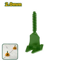 Tile Leveler System 2.0mm 100Pcs Bag โ Professional Tile Leveling Spacer Clips and Wedges for Wall and Floor Installation Tile Leveler System 2.0mm 100Pcs Bag โ Professional Tile Leveling Spacer Clips and Wedges for Wall and Floor Installation