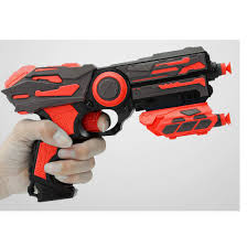 Double Pistol Suit 6238 – Large Soft Bullet Blaster Toy Gun Set with 2 Pistols, Shooting Targets, and Foam Darts Safe Action Shooting Game Set for Boys Indoor & Outdoor Fun 12-Piece Set