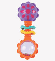 Playgro - Twisting Barbell Rattle Playgro - Twisting Barbell Rattle