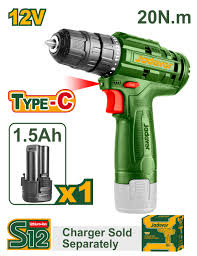 Jadever JDCDS510 Cordless Drill 12V – Compact and Powerful Electric Screwdriver with 0–750rpm No-Load Speed, 20Nm Max Torque Jadever JDCDS510 Cordless Drill 12V – Compact and Powerful Electric Screwdriver with 0–750rpm No-Load Speed, 20Nm Max Torque