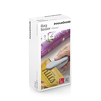 InnovaGoods Bag Sealer With Cutter And Hanger Baseyl,Durable ABS Plastic and Stainless Steel Components V0103602 InnovaGoods Bag Sealer With Cutter And Hanger Baseyl,Durable ABS Plastic and Stainless Steel Components V0103602