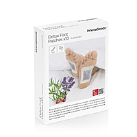 InnovaGoods Detox Foot Patches Lavender 10Units, V0103584 InnovaGoods Detox Foot Patches Lavender 10Units, V0103584
