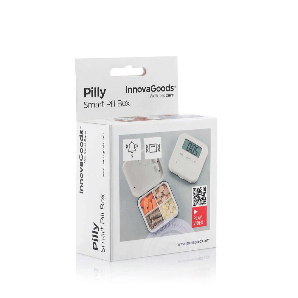 InnovaGoods Electronic Intelligent Pillbox Pilly InnovaGoods, V0103066 InnovaGoods Electronic Intelligent Pillbox Pilly InnovaGoods, V0103066