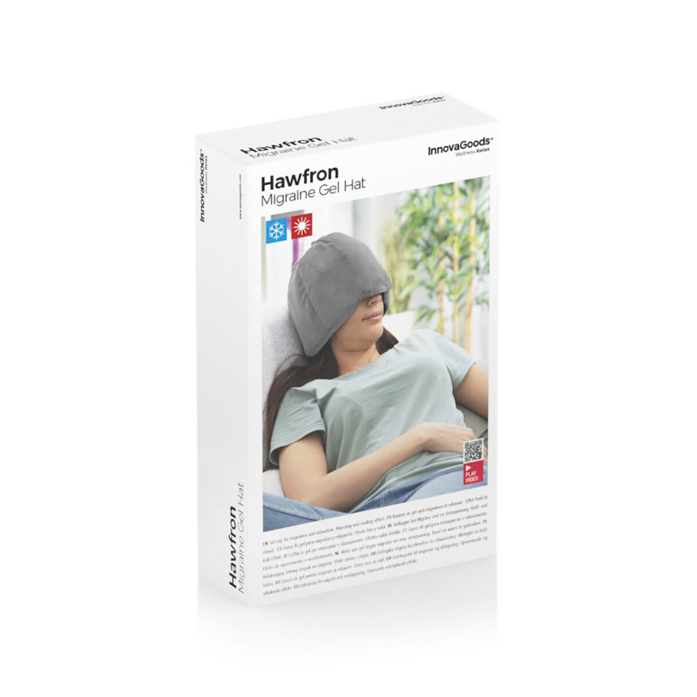 InnovaGoods Gel Cap For Migraines And Relaxation Hawfron, V0103289 InnovaGoods Gel Cap For Migraines And Relaxation Hawfron, V0103289