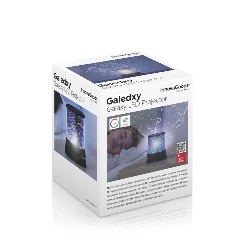 InnovaGoods Led Galaxy Projector Galedxy, V0103320 InnovaGoods Led Galaxy Projector Galedxy, V0103320