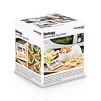 InnovaGoods Microwave Egg Boiler With Recipe Booklet Boilegg, V0101051 InnovaGoods Microwave Egg Boiler With Recipe Booklet Boilegg, V0101051
