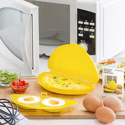 InnovaGoods Microwave Omelette &amp; Egg Maker, V0100990