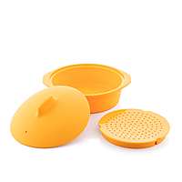 InnovaGoods Multifunction Silicone Steamer With Recipes Silicotte, V0103315 InnovaGoods Multifunction Silicone Steamer With Recipes Silicotte, V0103315