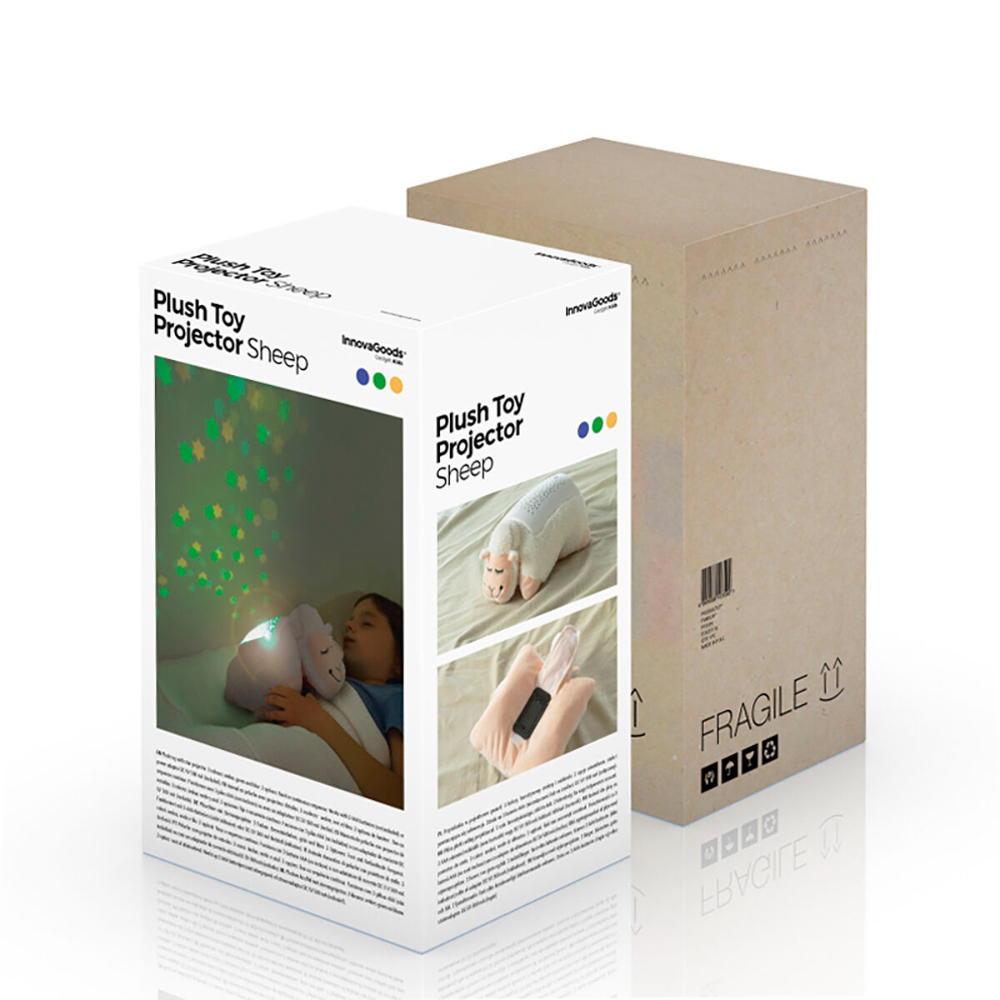 InnovaGoods Plush Toy Projector Sheep, V0101092 InnovaGoods Plush Toy Projector Sheep, V0101092