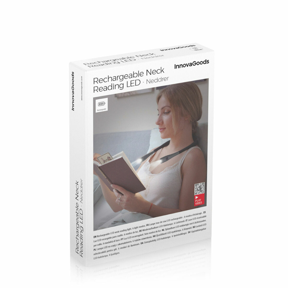 InnovaGoods Rechargeable Neck Reading Led Neddrer, V0103787 InnovaGoods Rechargeable Neck Reading Led Neddrer, V0103787