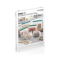 InnovaGoods Set Of Reusable Hermetically-Sealed Bags Zags 6 Pieces, V0103189 InnovaGoods Set Of Reusable Hermetically-Sealed Bags Zags 6 Pieces, V0103189