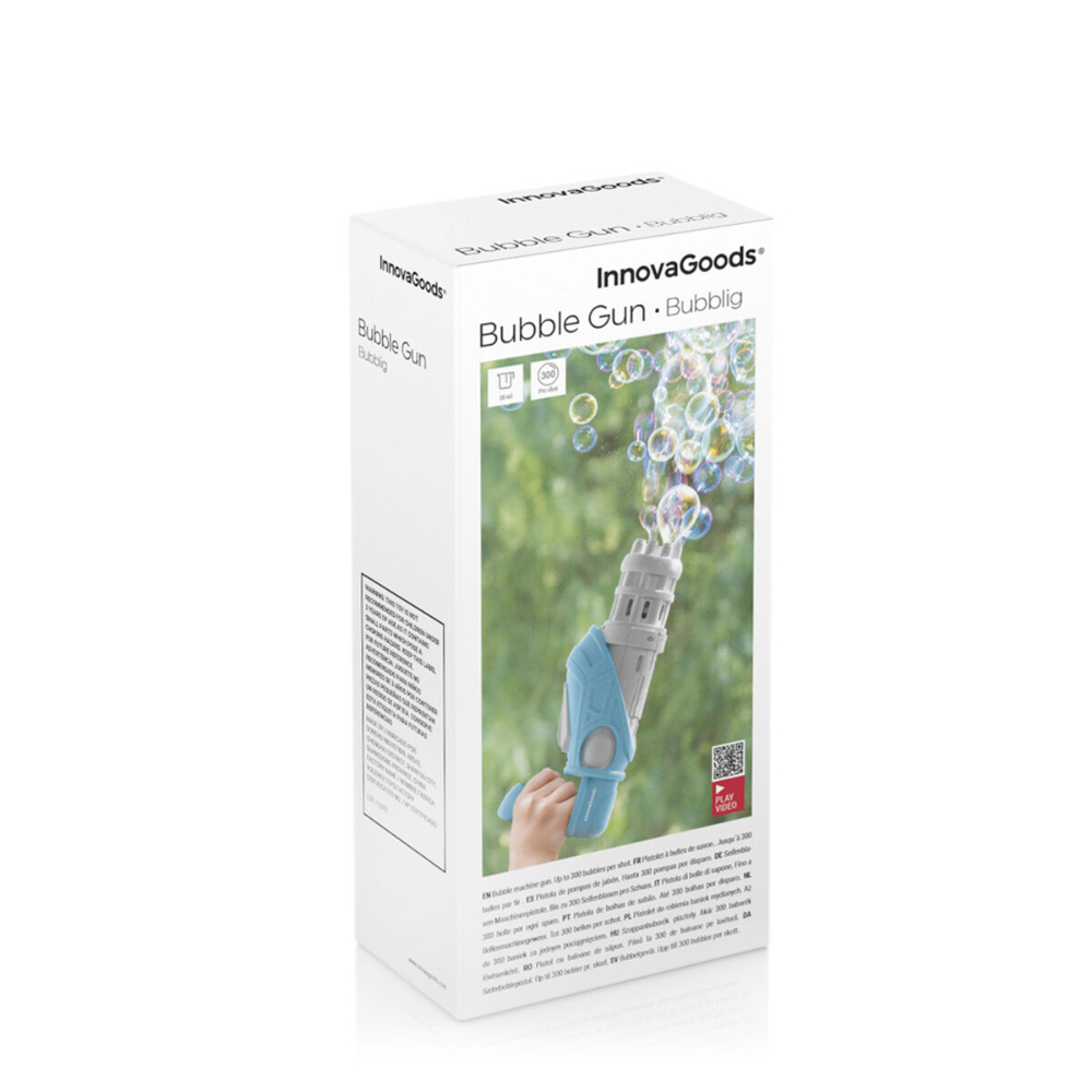 InnovaGoods Soap Bubble Gun Bubblig, V0103455 InnovaGoods Soap Bubble Gun Bubblig, V0103455