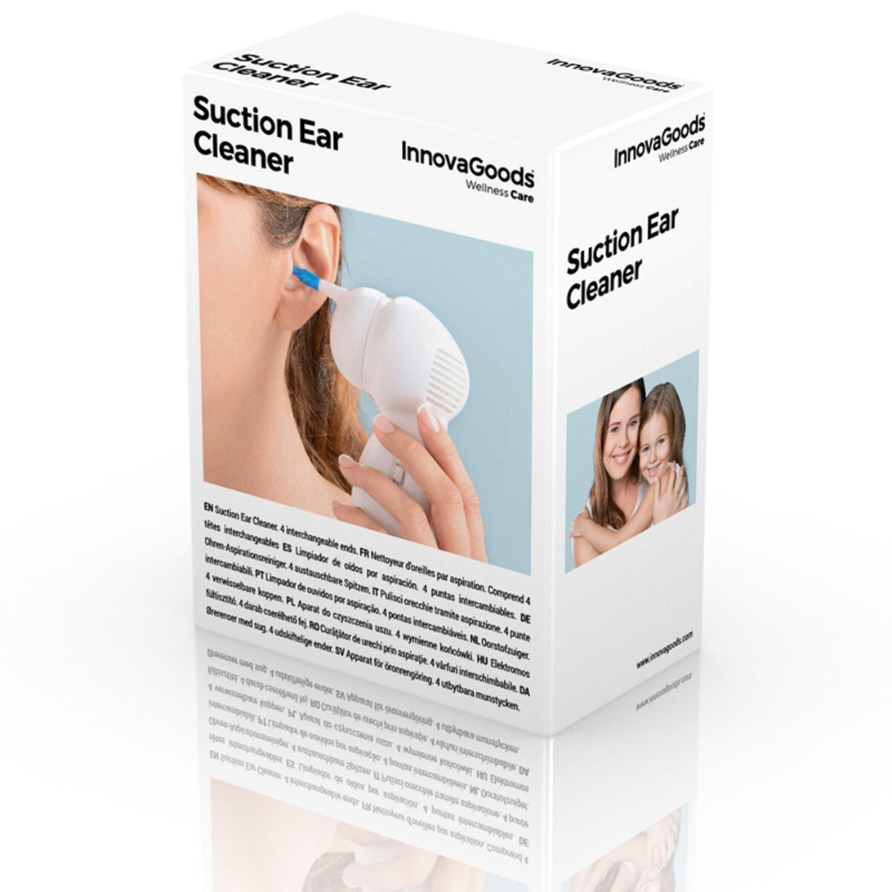 InnovaGoods Suction Ear Cleaner,High-quality, durable plastic,Battery-operated V0100759 InnovaGoods Suction Ear Cleaner,High-quality, durable plastic,Battery-operated V0100759
