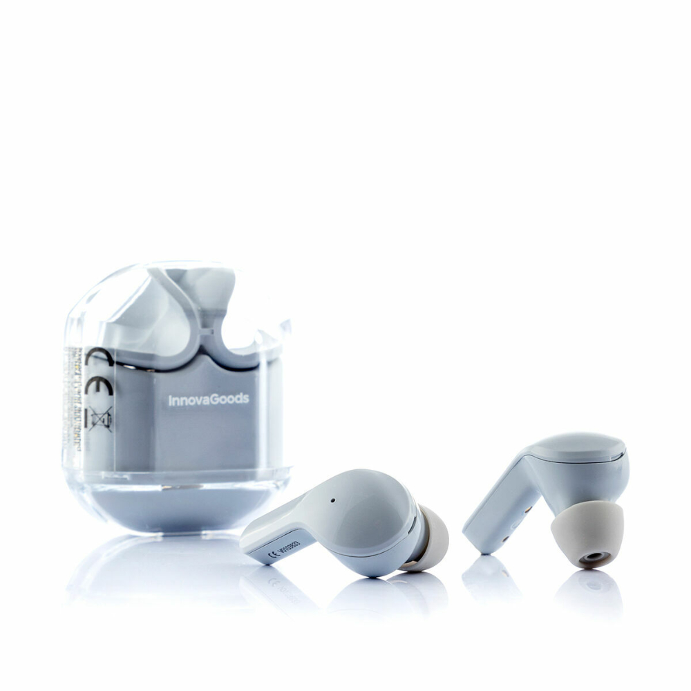 InnovaGoods Wireless Headphones Grey, V0103833 InnovaGoods Wireless Headphones Grey, V0103833