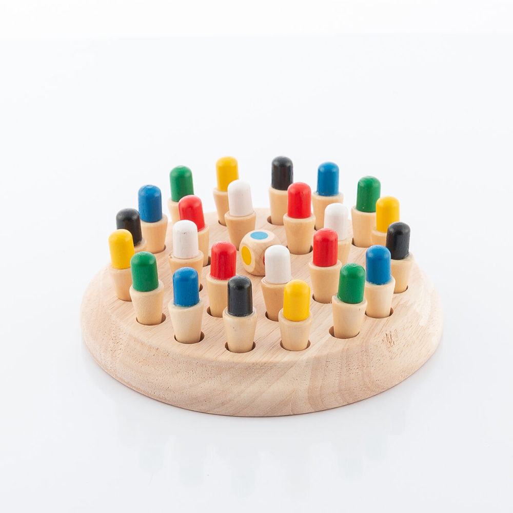InnovaGoods Wooden Memory Chess Taeda InnovaGoods 26 Pieces, V0101251 InnovaGoods Wooden Memory Chess Taeda InnovaGoods 26 Pieces, V0101251
