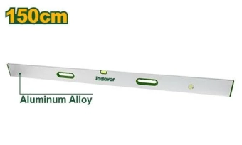 JADEVER Aluminum Level Ruler – 150 cm, 90°/180° Angles, 3 Vials, Durable Aluminum Alloy Construction for Precise Surface Alignment (Model: JDSL6G150) JADEVER Aluminum Level Ruler – 150 cm, 90°/180° Angles, 3 Vials, Durable Aluminum Alloy Construction for Precise Surface Alignment (Model: JDSL6G150)