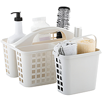 2 in 1 Bath Tote with Removable Mini Caddy 2 in 1 Bath Tote with Removable Mini Caddy