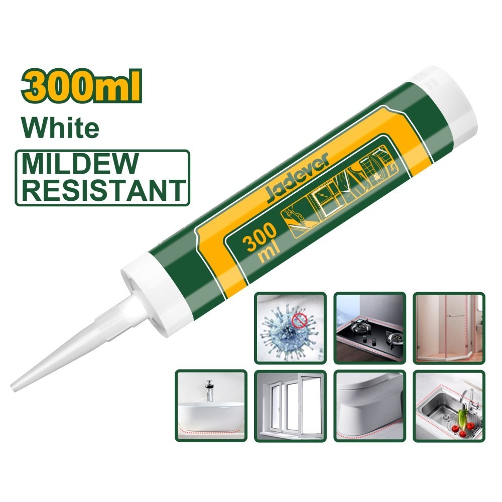 White Neutral Silicone Sealant – 300ml | Mildew Resistant, Flexible & Durable | One-Year Guarantee White Neutral Silicone Sealant – 300ml | Mildew Resistant, Flexible & Durable | One-Year Guarantee
