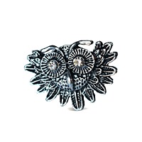 Resizable Owl-Shaped Ring NO.12 Resizable Owl-Shaped Ring NO.12