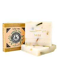 Khan Saboun - Body & Face Soap Green Tea Soap 80g Khan Saboun - Body & Face Soap Green Tea Soap 80g