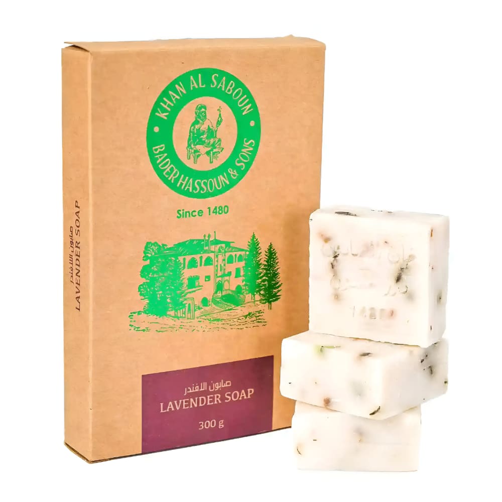 Khan Saboun - Body & Face Soap Lavender Soap 300g Khan Saboun - Body & Face Soap Lavender Soap 300g