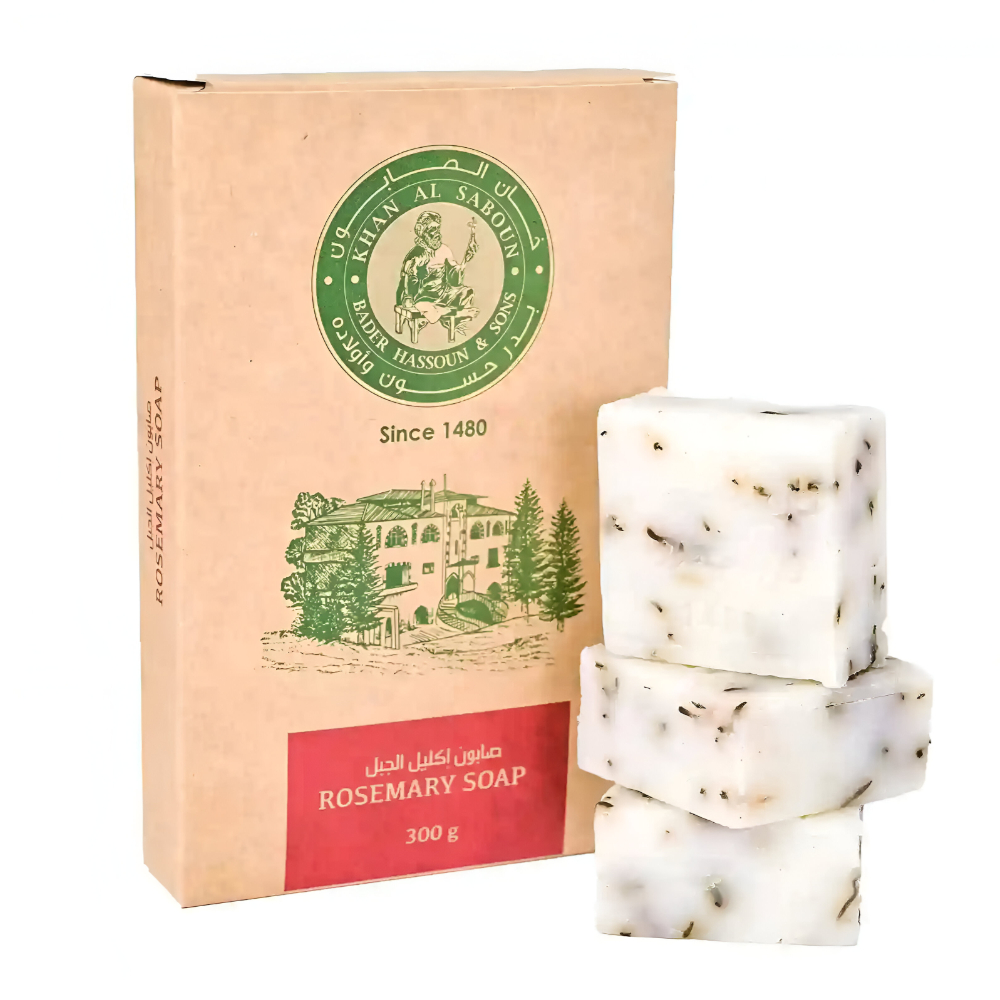 Khan Saboun - Body & Face Soap Rosemary Soap 300g Khan Saboun - Body & Face Soap Rosemary Soap 300g