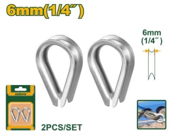 Jadever JDTHB2K06 6mm (1/4”) Electro-Galvanized Carbon Steel U-Bolt Clamp Set – 2 Pieces Heavy-Duty Fastening and Fixing Hardware for Pipes, Rods, and Industrial Applications Jadever JDTHB2K06 6mm (1/4”) Electro-Galvanized Carbon Steel U-Bolt Clamp Set – 2 Pieces Heavy-Duty Fastening and Fixing Hardware for Pipes, Rods, and Industrial Applications