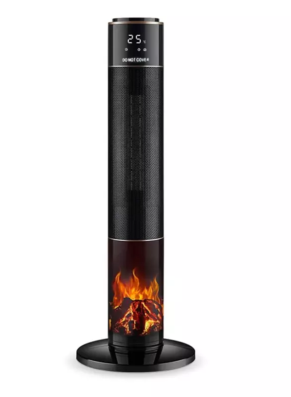 AGA Tower Heater 2‑Speed (1000 W / 2000 W) – Remote Controlled Touch‑Screen Ceramic Tower Heater with Oscillation, On/Off Patio Function & Programmable Timer