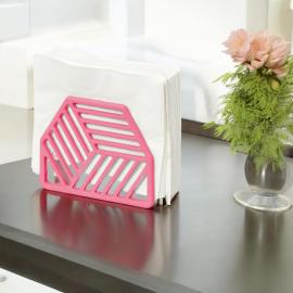 Buy One Get One Home Basics - Cast Iron Napkin Holder - Pink - 14x5x12cm