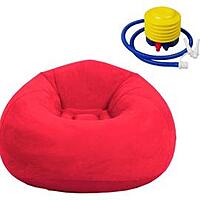 Bean Bag - Home Camping Inflatable Sofa Lazy Bag Ultralight Air Chair Inflatable Sofa Colorful , beanless Bag Chair 100KG Maximum Weight , Single Size 110X110X85 cm (Pink) Bean Bag - Home Camping Inflatable Sofa Lazy Bag Ultralight Air Chair Inflatable Sofa Colorful , beanless Bag Chair 100KG Maximum Weight , Single Size 110X110X85 cm (Pink)
