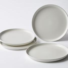 Buy One Get One Van Well Mika Porcelain OffWhite , Set of 6 Medium Cake Plates (diameter 20.4 x height 1.7 cm.) Buy One Get One Van Well Mika Porcelain OffWhite , Set of 6 Medium Cake Plates (diameter 20.4 x height 1.7 cm.)