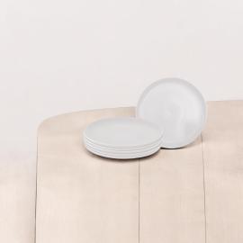 Buy One Get One Van Well Mika Porcelain OffWhite , Set of 6 x-large Dinner Plates (diameter 27 x height 2 cm.) and one gift cake plate Buy One Get One Van Well Mika Porcelain OffWhite , Set of 6 x-large Dinner Plates (diameter 27 x height 2 cm.) and one gift cake plate