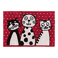 Livarno Home - Polyester Cat Doormat - 60cm x 40cm Livarno Home - Polyester Cat Doormat - 60cm x 40cm
