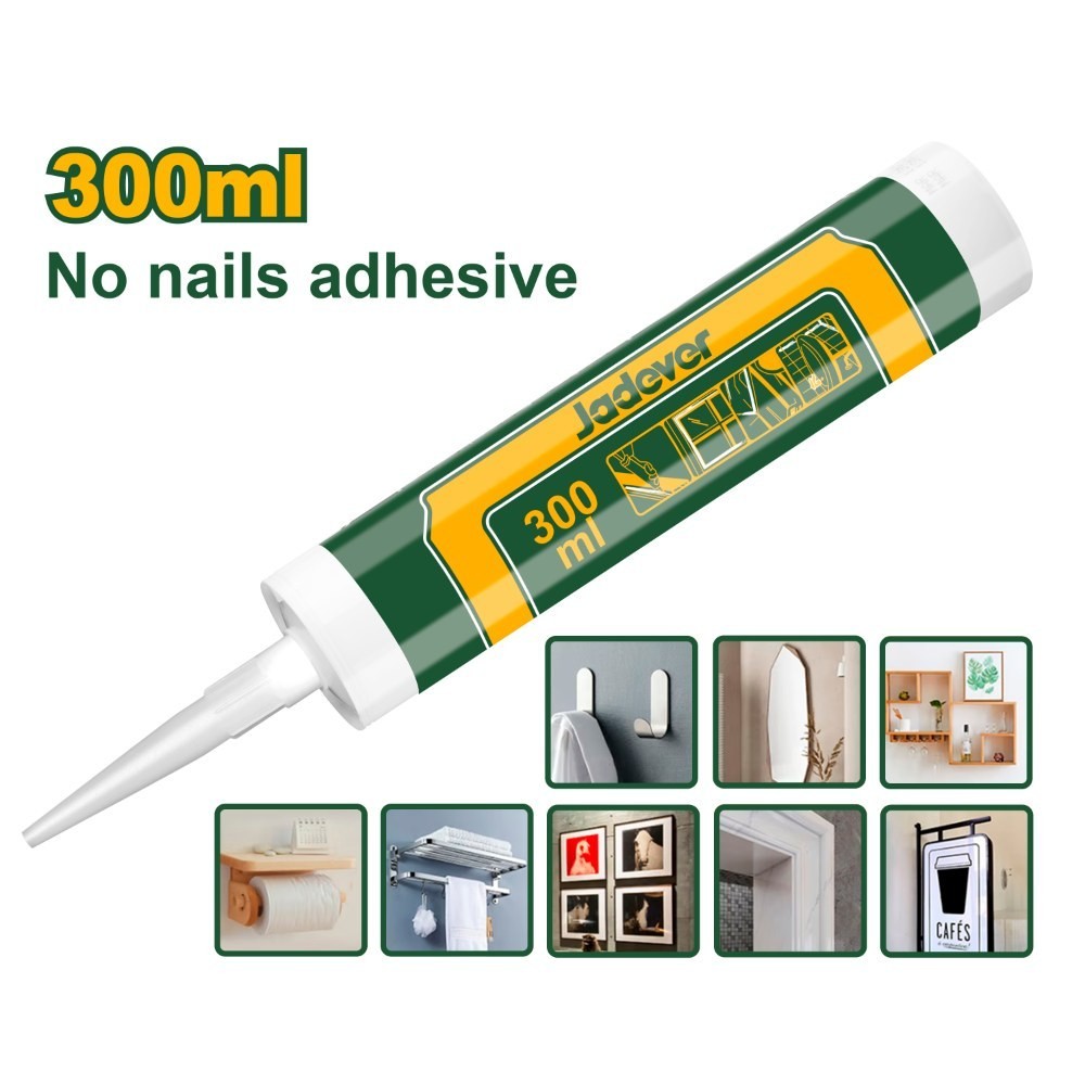 No Nails Adhesive – 300ml | Heavy-Duty Construction Glue | 2-Year Guarantee | Strong, Fast & Easy Bonding No Nails Adhesive – 300ml | Heavy-Duty Construction Glue | 2-Year Guarantee | Strong, Fast & Easy Bonding